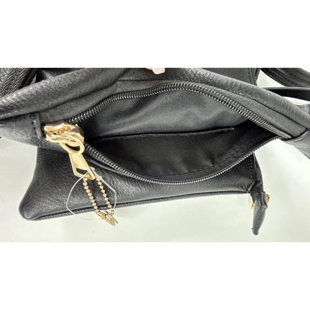 Bulldog Cases Conceal & Carry Black Crossbody Purse BDP-030 w/Holster & FOB NWOT